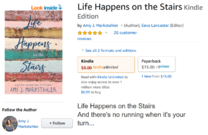 Travis Borne's book review of Life Happens on the Stairs, by Amy J. Markstahler
