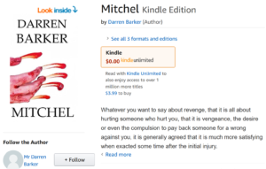 Travis Borne's review of Mitchel, by author Darren Barker